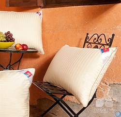 Подушка Легкие сны Мечта - 65% пуха, 35% пера - упругая - фото 100033