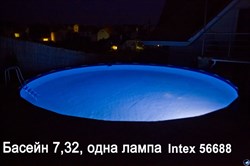 Intex 28698 / Подсветка магнитная для бассейна /  Разноцветная магнитная LED подсветка для бассейна - фото 100372