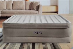 Кровать надувная Intex 64428 + насос встр. (152х203х46) - фото 101355