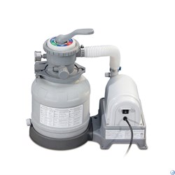 Каркасный бассейн / 488х132см / Summer Waves P20-1652-S +песочный фильт насос, лестница, тент, подстилка, набор для чистки DELUXE, скиммер - фото 102227