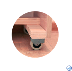 Детская деревянная раскладушка Основа сна  (140x70см) - фото 103059