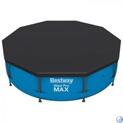 Тент для бассейна каркасного круглого 366 см Bestway 58037 - фото 103154