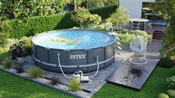 Intex 26326 / Каркасные бассейны Ultra XTR Frame / 488х122 / + песочн.фил, лестница, тент, подстилка - фото 104224