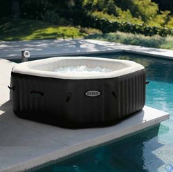 Intex 28462 Надувной СПА бассейн / Spa бассейн-джакузи гидромассажный + хлоргенератор (218х71см) - фото 104449