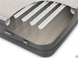Надувная кровать Premaire II Elevated Airbed Intex 64926 двуспальная со встр. насосом  (152х203х46) - фото 104771