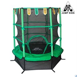 Батут DFC JUMP KIDS 55" зеленый, сетка (137см),  55INCH-JD-G - фото 107352