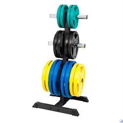 Стойка для хранения дисков диаметром 50 мм (на 6 позиций), черная RA012B - фото 107487