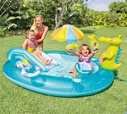 Игровой центр Крокодильчик Intex 57165 (201х170х84) - фото 108251