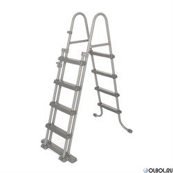 Бассейн со стальными стенками BestWay 56586 (500х360х120) +песчанный фильтр, скиммер, лестница, тент, подстилка, гидроаэратор - фото 112106