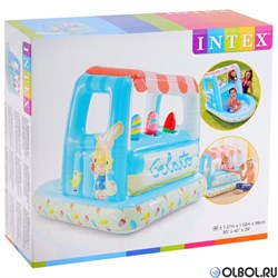 Детский бассейн Intex 48672 Ice Cream Stand Playhouse (127х102х99) - фото 112515