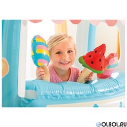 Детский бассейн Intex 48672 Ice Cream Stand Playhouse (127х102х99) - фото 112516