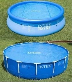 Тент солнечный прозрачный для бассейнов (488см) Intex 28014 - фото 115001