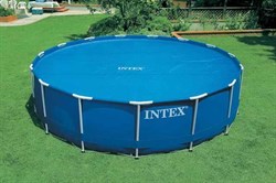 Тент солнечный прозрачный для бассейнов (488см) Intex 28014 - фото 115003