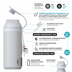 Термобутылка Quokka Зеленый флюорит 430 мл (40201) - фото 115985