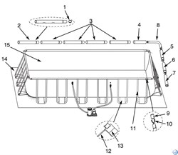 Intex 28272 / Прямоугольный каркасный бассейн / 300х200х75 см - фото 118651