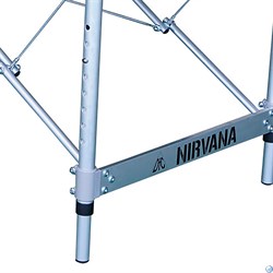 Массажный стол DFC NIRVANA, Elegant LUXE, 186х70х4 см, алюм. ножки, цвет св.голубой (Lt.Blue),  TS2010_Bu  /186х70х84 см - фото 118707