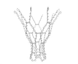 Стальная сетка для баскетбольного кольца DFC N-S1 - фото 120674