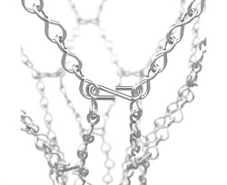 Стальная сетка для баскетбольного кольца DFC N-S1 - фото 120679