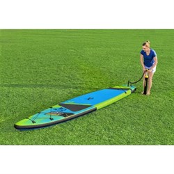 Сапборд / Доска надувная Aqua Excursion Bestway 65373 + весло, руч.насос (381x79x15см) - фото 121393