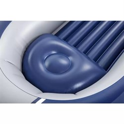 Надувная лодка Treck X2 Bestway 61068 +вёсла, ножной насос (255х127см) - фото 122135
