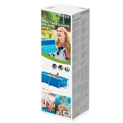 Intex 28270 / Прямоуголный каркасный бассейн / 220х150х60 см - фото 122293