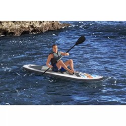 Сапборд / Доска надувная White Cap Bestway 65341 + весло, руч.насос (305x84x12см) - фото 122592