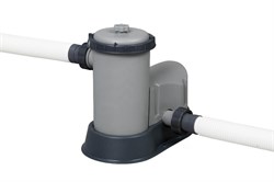 Каркасный бассейн Bestway 56725 с фильтр-насосом, лестницей и тентом, (488х122) - фото 125450