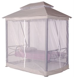 Беседка-качели Алания  (труба 50мм) (219х148х245см) - фото 125606