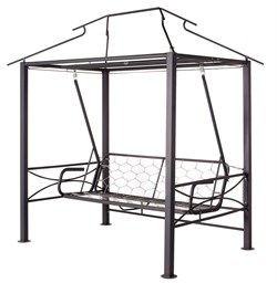 Беседка-качели Алания  (труба 50мм) (219х148х245см) - фото 125613