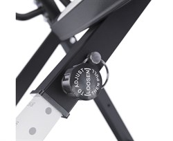 Инверсионный стол складной DFC STYLE чёрный, U-образный фиксатор  IT6312B-B - фото 126576