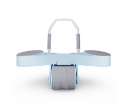 Тренажёр для пресса AB Roller SND голубой с ковриком 45 х 30 x 3.5 cм SND-BT - фото 127818