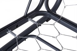 Качели садовые Тропикана антрацит (труба 42мм) (210х127х165) цвет 326 - фото 129472