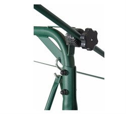 Качели садовые Тропикана  зеленый (труба 42мм) (210х127х165) цвет 551 - фото 129504