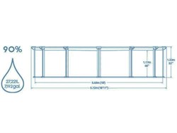 Bestway 561CS Каркасный бассейн Hydrium 549х130 см со стальными стенками - фото 129563