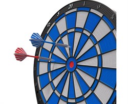Электронный дартс DFC BLUEBOARD, 6 дротиков - DARDBE100 - фото 129588