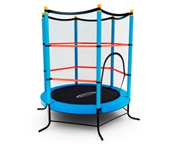 Батут детский DFC SMRKIDS 55" с сеткой, BLUE - TX-B7105FB - фото 129606