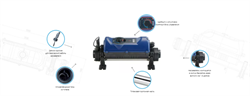 Электронагреватель Elecro Flowline 2 Titan 9кВт 380В - фото 129640