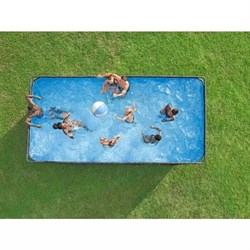 Bestway 561KJ / Каркасный прямоугольный бассейн - "APX" 365  /956x488x132см / + песч.фил-нас, лестн, тент, полисферы - копия - фото 129657