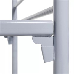 Кровать металлическая разборная одноярусная 190х80 см / «В2.02» - фото 129667