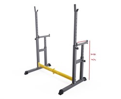 Стойка для штанги с подстраховкой DFC Y-GYM TF-62 - TF-76062 - фото 129684