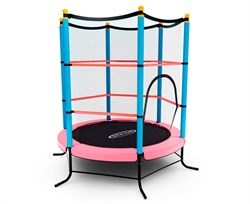 Батут детский DFC SMRKIDS 55" с сеткой, PINK - TX-B7105FP - фото 129727