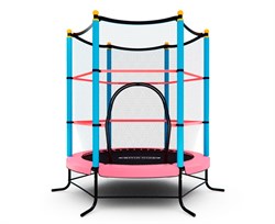 Батут детский DFC SMRKIDS 55" с сеткой, PINK - TX-B7105FP - фото 129729