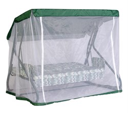 Качели садовые РИО зеленый (труба 42 мм) (209х139х158 см) цвет 511 - фото 129874