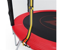 Батут с сеткой DFC PELPO 8ft / 244 см / с лестницей, RED - GBT-8R - фото 129888