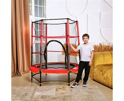 Батут детский DFC TRAMPOLINE-RED 55" с сеткой -  TX-B7105C - фото 129930