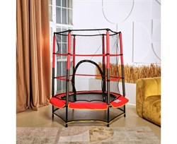 Батут детский DFC TRAMPOLINE-RED 55" с сеткой -  TX-B7105C - фото 129931