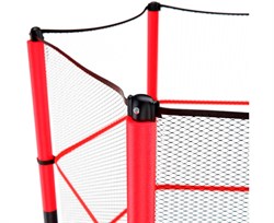 Батут детский DFC TRAMPOLINE-RED 55" с сеткой -  TX-B7105C - фото 129933