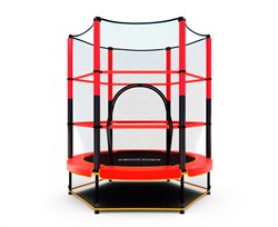 Батут детский DFC TRAMPOLINE-RED 55" с сеткой -  TX-B7105C - фото 129935