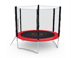 Батут с сеткой DFC PELPO 10ft / 305 см / с лестницей, RED - GBT-10R - фото 129992