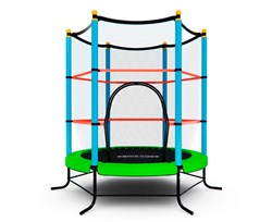 Батут детский DFC SMRKIDS 55" с сеткой, GREEN - TX-B7105FG - фото 130021